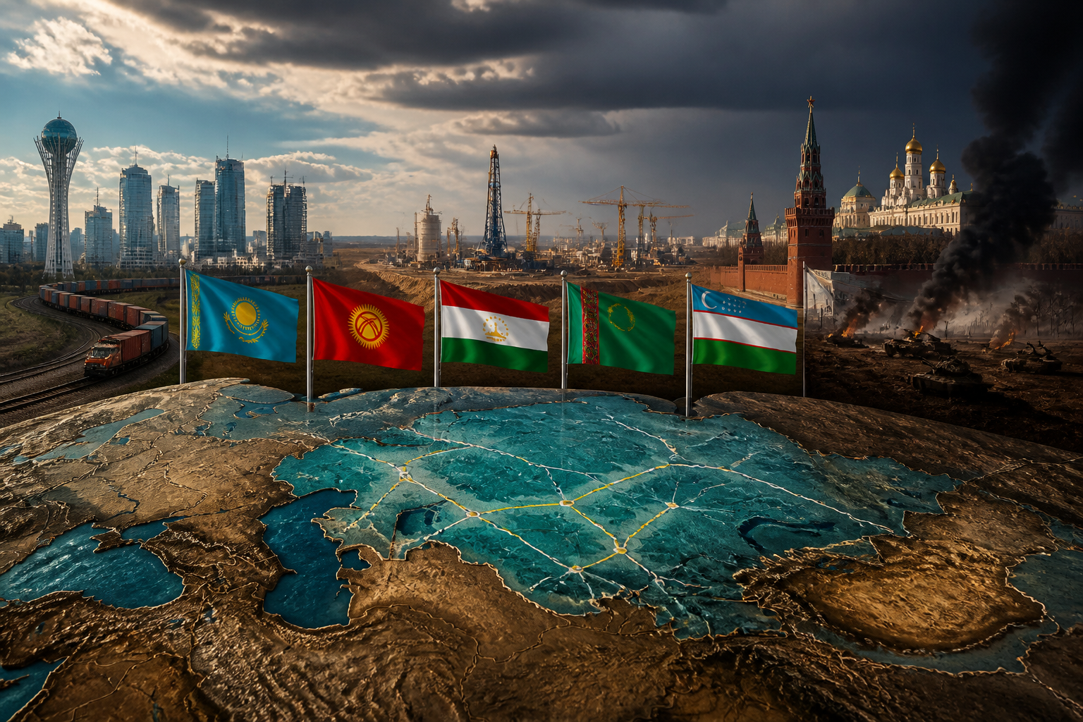 Central Asia: The End of Russian Monopoly