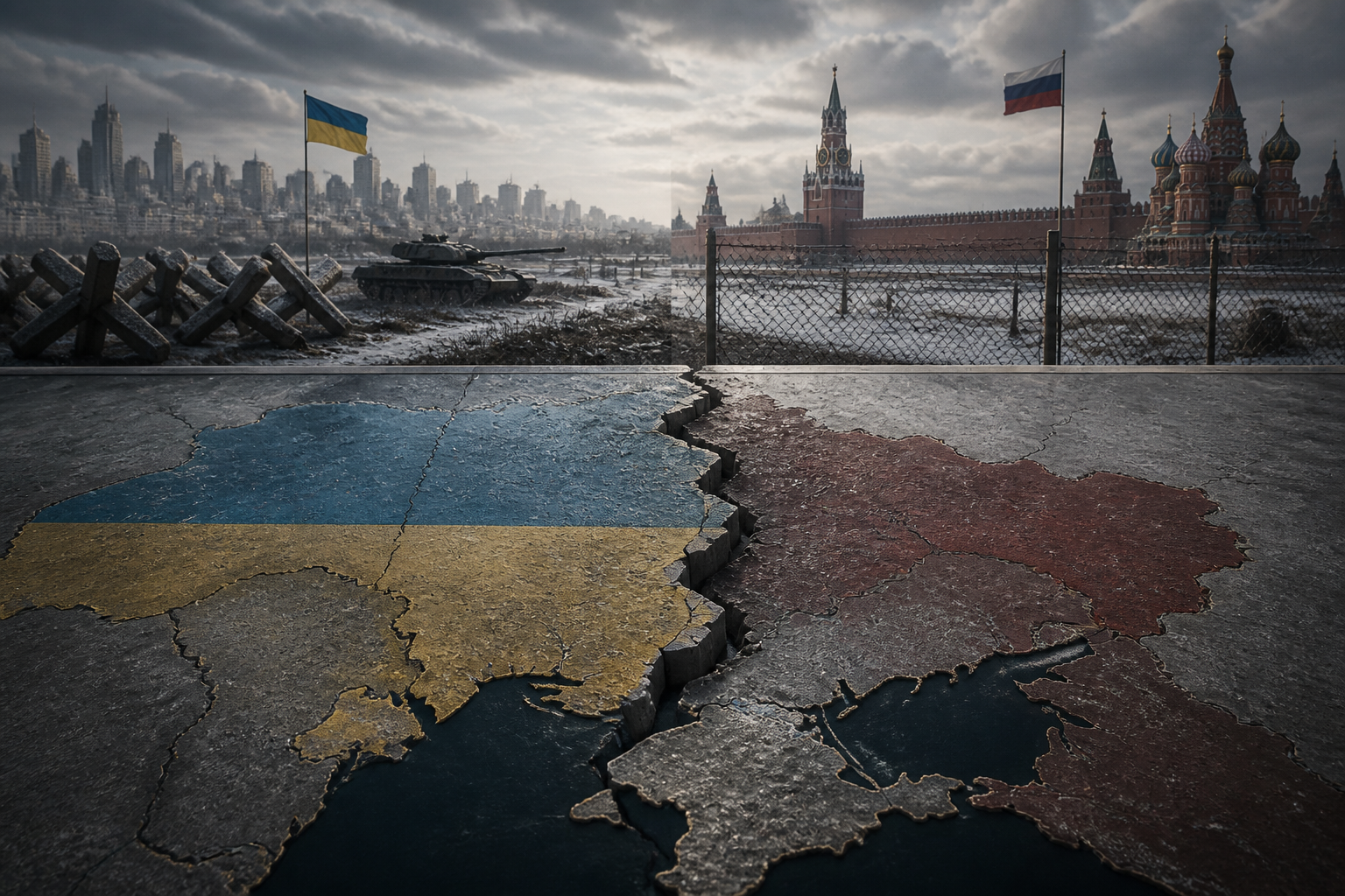 Internal Borders: The Structural Geometry of a Frozen Ukraine