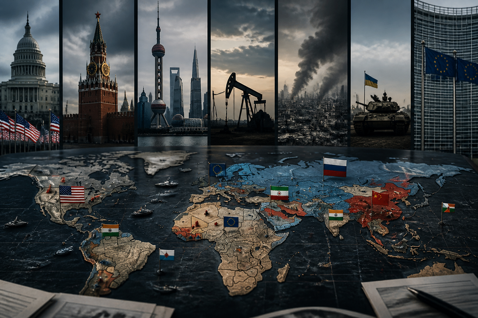 The Fragmentation Horizon: A 12-Month Global Power Forecast