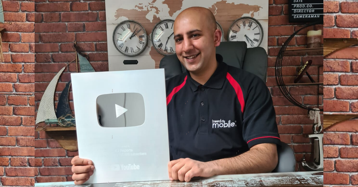 KJ Reports (KJ Vids) Receives YouTube Play Button Award