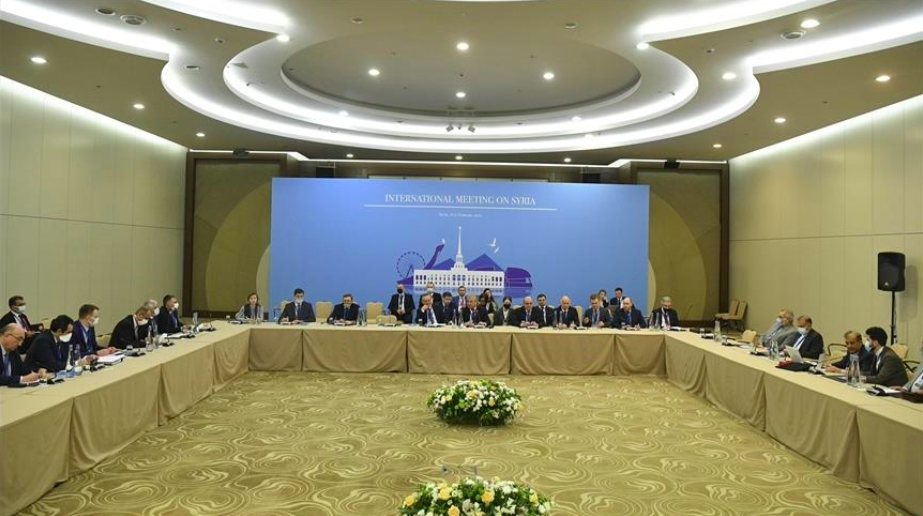 Iran, Turkey and Russia hold Syria meeting: Can a peace process similar to Libya’s be achieved?