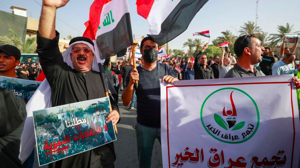 What is behind the political unrest in Iraq?